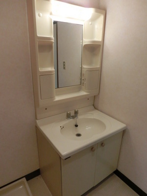Washroom. Dressing room of independent washroom equipped