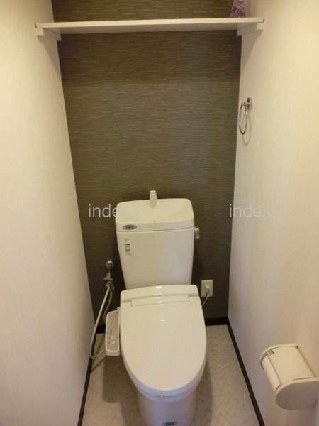 Toilet. It is comfortable with Washlet!