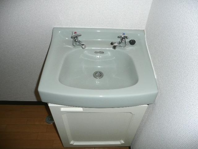 Washroom. Wash basin