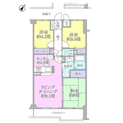 Floor plan.  ■ Floor plan