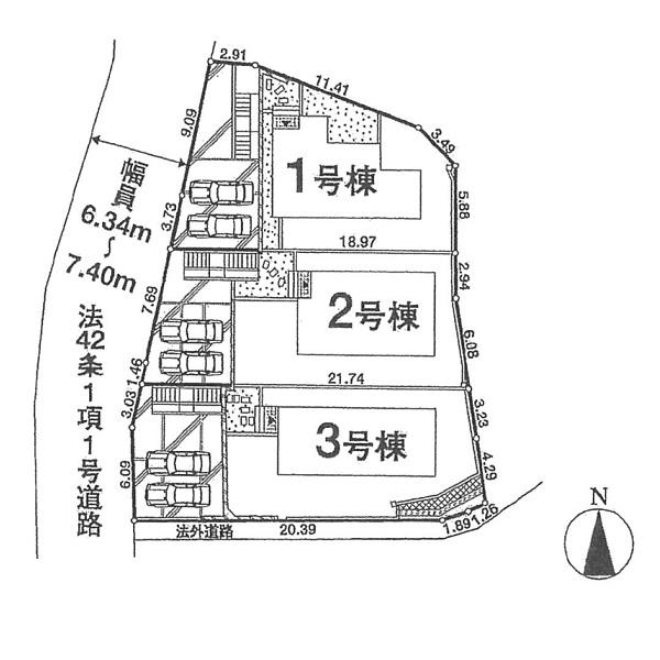 Compartment figure. 27,800,000 yen, 4LDK, Land area 181.27 sq m , Building area 94.77 sq m