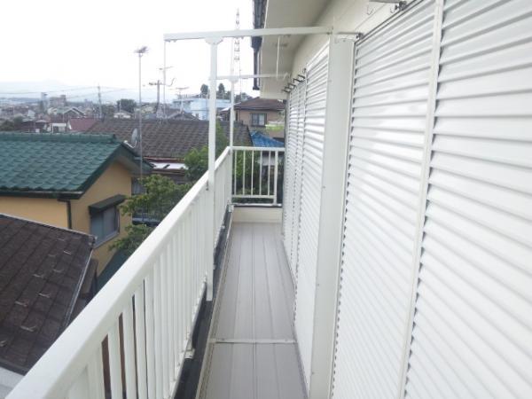 Balcony. Southwest-facing veranda.