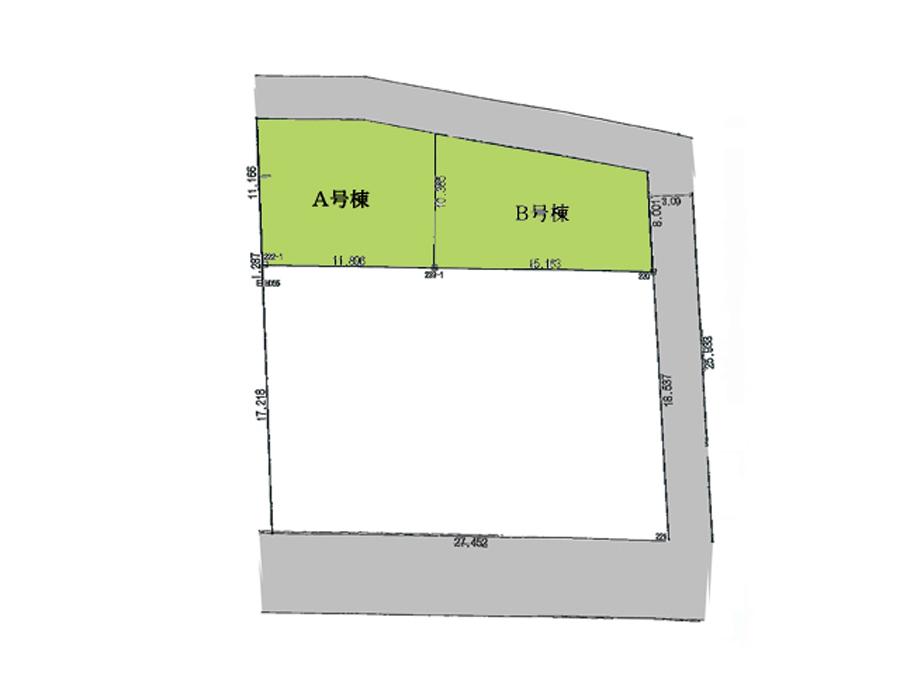 The entire compartment Figure. A Building ・ B Building compartment view