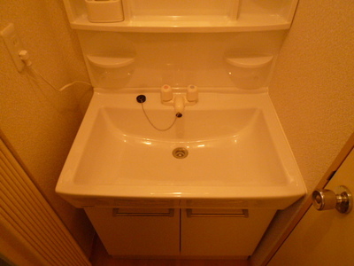 Washroom. Convenient independent wash basin