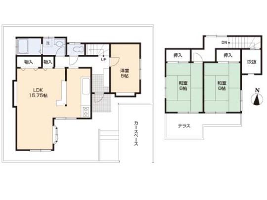Floor plan. 12 million yen, 3LDK, Land area 115.36 sq m , Building area 73.27 sq m floor plan