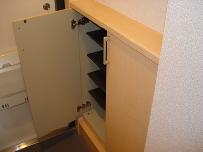 Entrance. Entrance with cupboard!