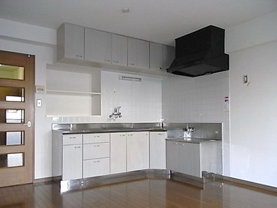 Kitchen. Easy-to-use L-shaped kitchen