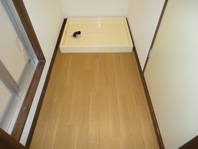Washroom. Laundry Area Available in dressing room