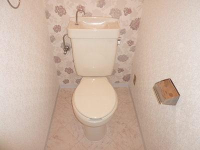 Toilet. Of course, bus toilet by