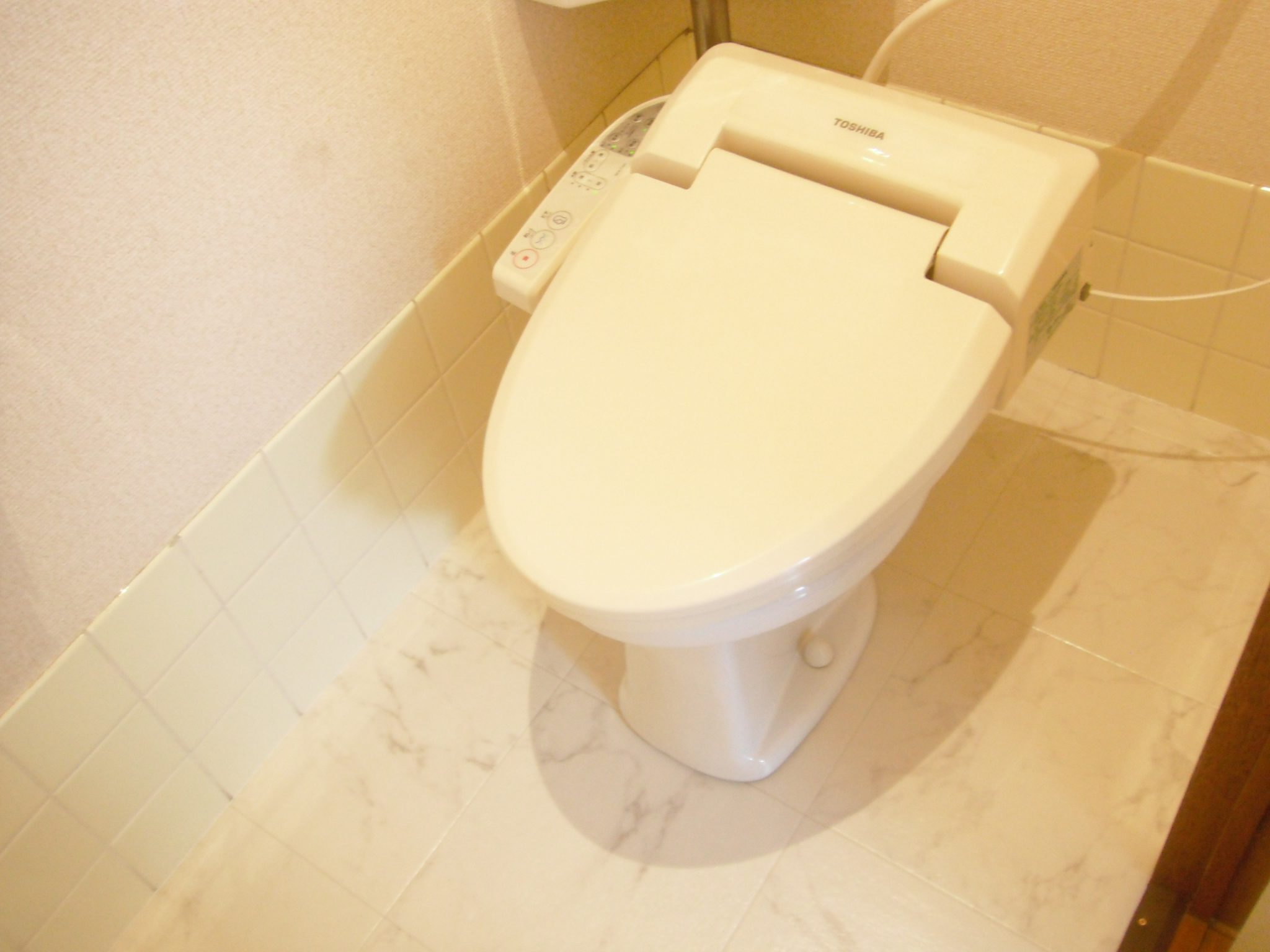 Toilet. With Washlet