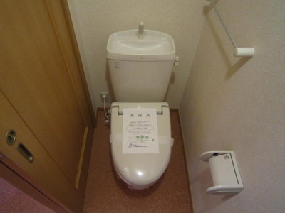 Toilet. It comes with a heating toilet seat