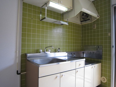 Kitchen. ☆ Two-burner gas stove installation Allowed ☆