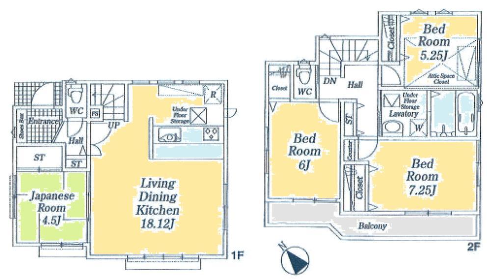 Floor plan. 18 Pledge or more of living! There is a feeling of freedom!