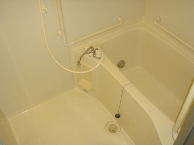 Bath. Convenient chase with fired