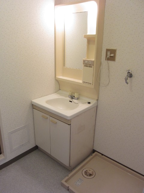Washroom. There Laundry Area in the washroom
