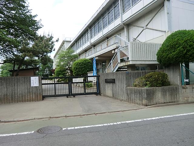 Primary school. Akishima 787m to stand Musashino elementary school