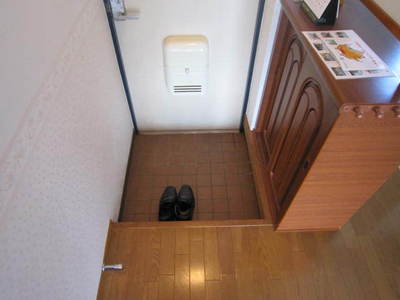 Entrance. There is firmly cupboard