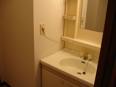 Washroom. Independence is a wash basin.
