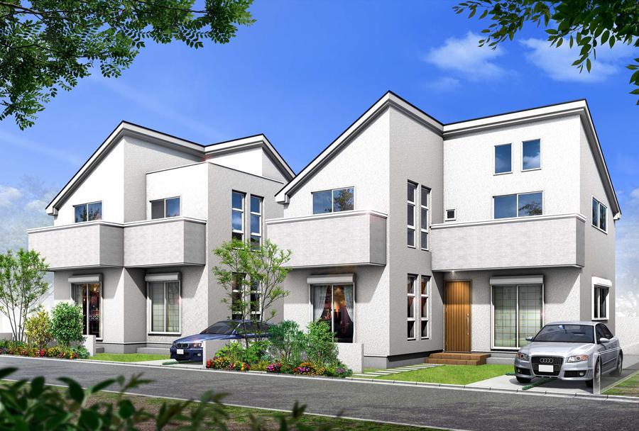 Rendering (appearance). (1 Building ・ 2 Building) Rendering