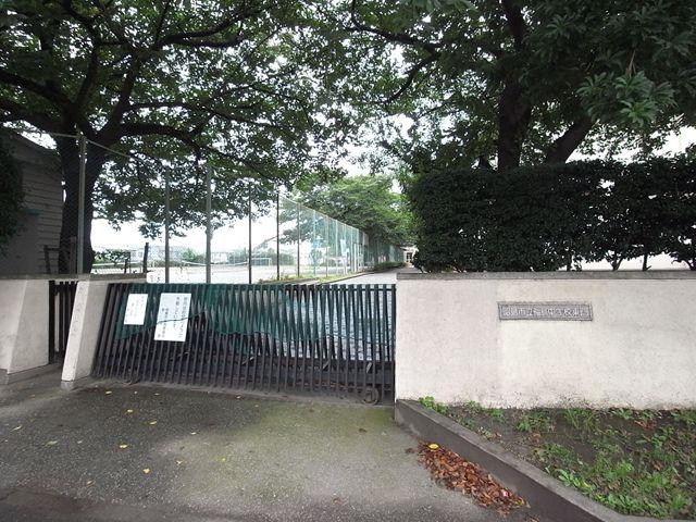Junior high school. Akishima 1262m to stand Fukushima junior high school