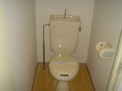 Toilet. Popular bus Restroom