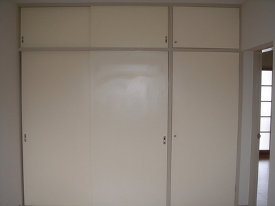 Receipt. Upper closet also attached to that storage