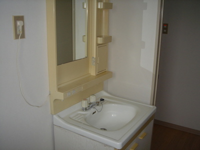 Washroom. Independent wash basin