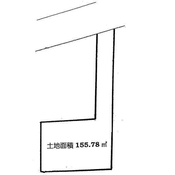 Compartment figure. Land price 23.5 million yen, Land area 155.78 sq m