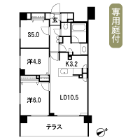 Floor: 2LDK + S + SC, occupied area: 67.08 sq m, Price: TBD