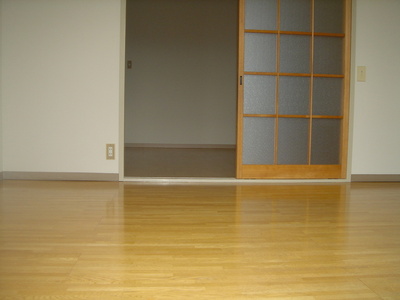 Living and room. Flooring of Western-style