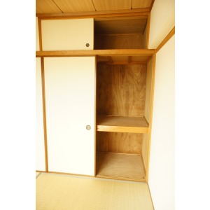 Living and room. Closet of Japanese-style room