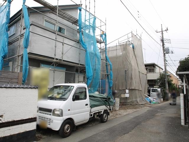 Local appearance photo. Akishima Midoricho 2-chome, site landscape Under construction