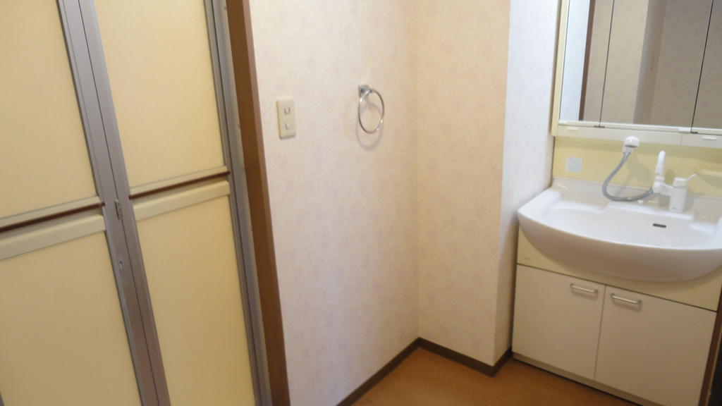 Washroom. There washbasin