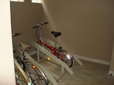 Other common areas. Place for storing bicycles! 