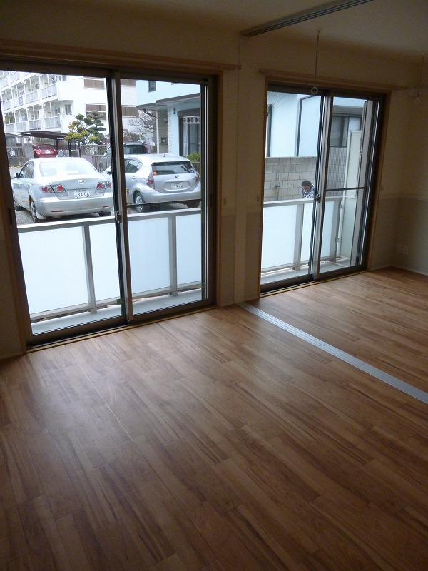 Living and room. A feeling of opening the living room and a living