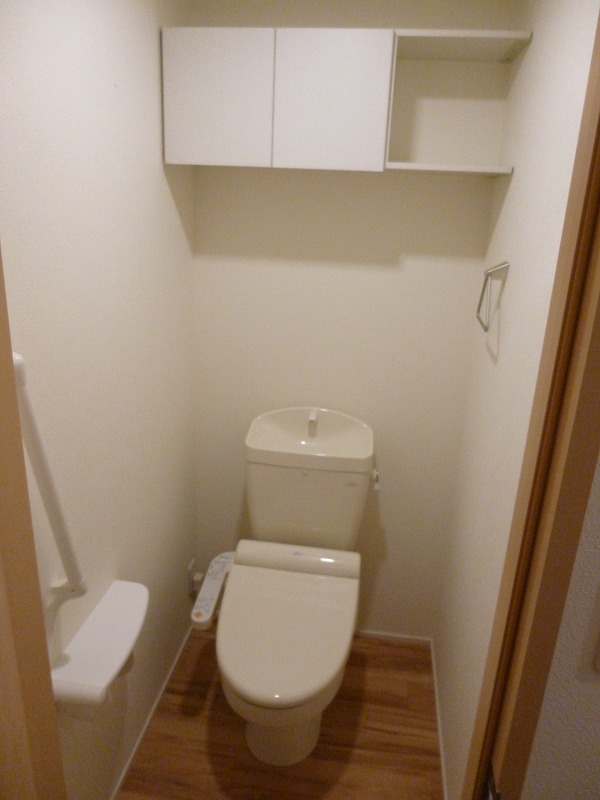 Toilet. Of cold season Washlet is healed