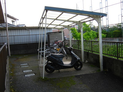 Other common areas. Place for storing bicycles