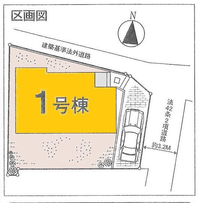 Compartment figure. 36,800,000 yen, 4LDK, Land area 123.71 sq m , Building area 93.26 sq m