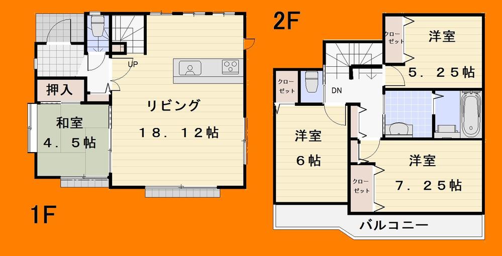 Floor plan. 31,800,000 yen, 4LDK, Land area 94.31 sq m , Building area 93.96 sq m floor plan