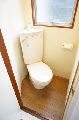 Toilet. There is also a window, Brightness, Ventilation is also OK