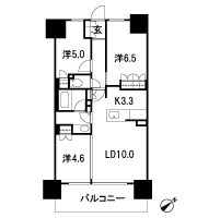 Floor: 3LDK, occupied area: 62.54 sq m, Price: 36,580,000 yen, now on sale