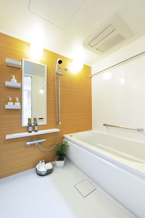 Bathing-wash room.  [Bathroom] Bathroom of relaxation and comfort can be refreshed heal the fatigue of the day. It is clean and beautiful relaxing space.