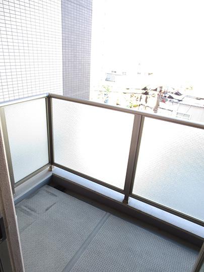 Balcony. North balcony (October 2013) Shooting