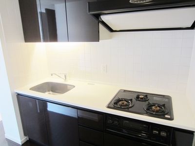 Kitchen. The kitchen is a gas stove three-necked grill Installed ☆