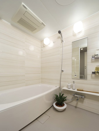 Bathing-wash room. Bathroom to heal and relax the fatigue of the day