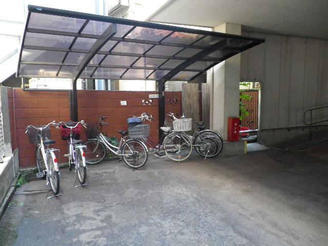 Other common areas. Bicycle parking space