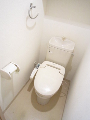 Toilet. With Washlet