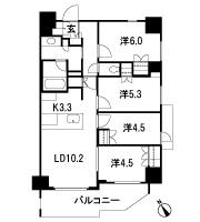 Floor: 4LDK, occupied area: 75.44 sq m, Price: 45,800,000 yen, now on sale