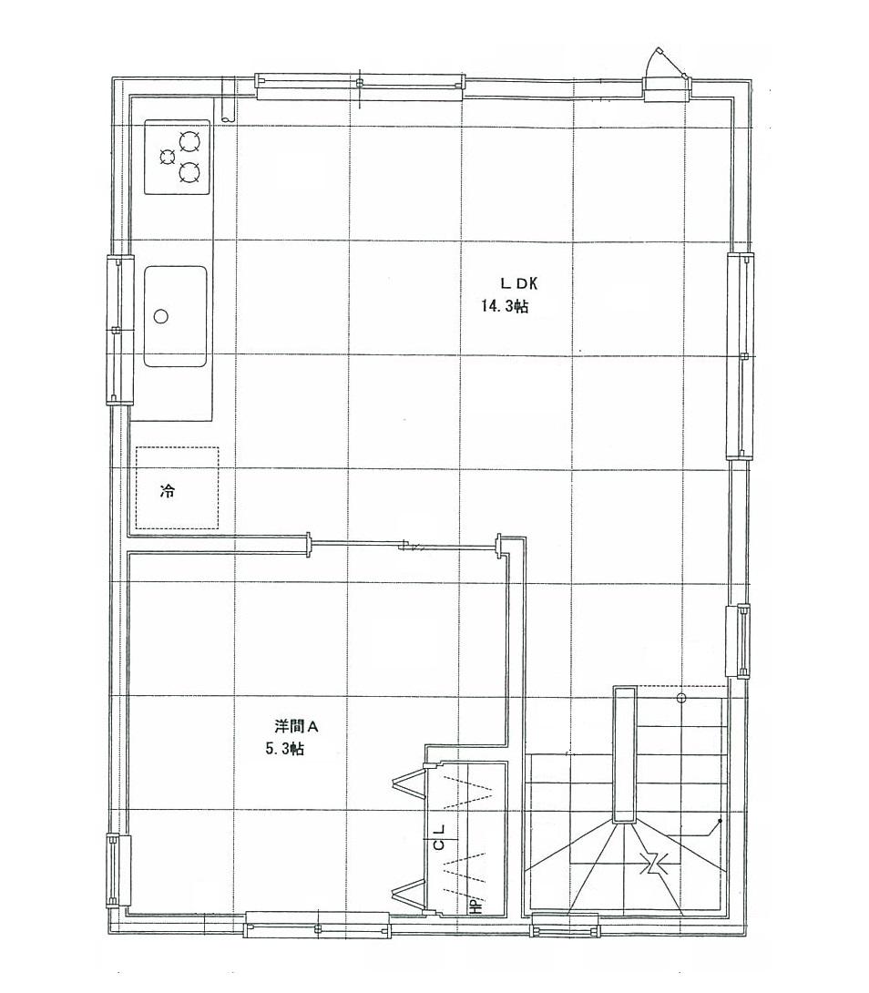Floor plan. 38 million yen, 4LDK, Land area 46.79 sq m , Building area 81.36 sq m   [Second floor floor plan]