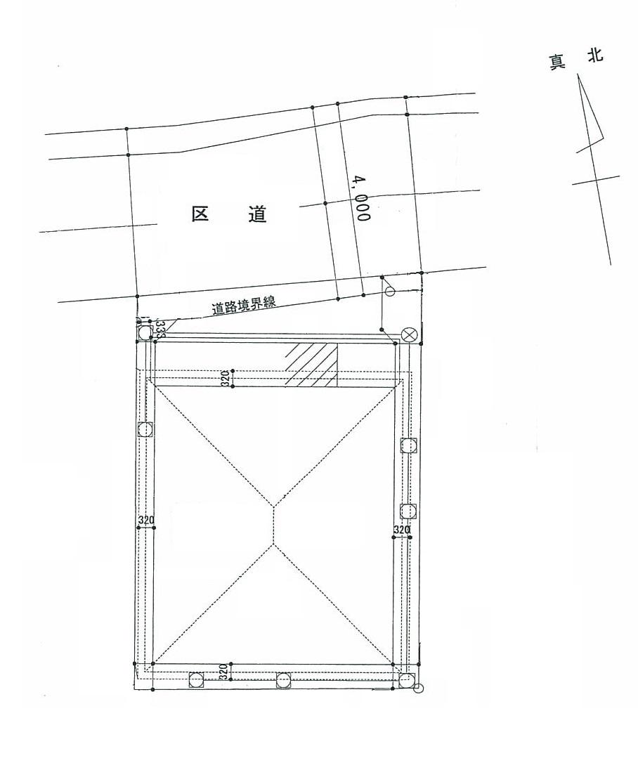 Compartment figure. 38 million yen, 4LDK, Land area 46.79 sq m , Building area 81.36 sq m flat ground. There is no also the height difference between the road.